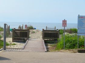 Public beach access
